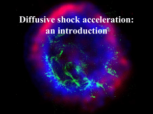 Diffusive shock acceleration