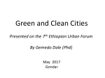 Green and Clean Cities