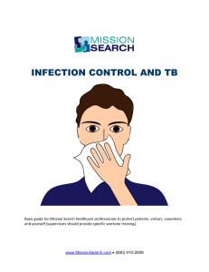 infection control and tb