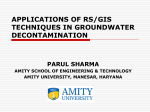 Applications of RS and GIS Technique in Ground Water