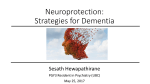 Neuroprotection in Dementia