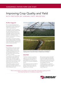 Improving Crop Quality and Yield