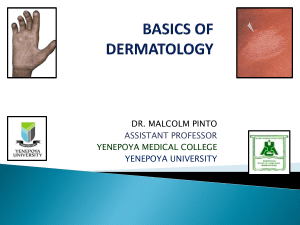 Basics of Skin Lesions - Yengage