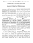 Performance Comparisons of Tunneling Field