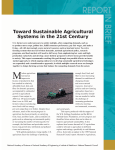 Toward Sustainable Agricultural Systems in the 21st Century