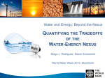 QUANTIFYING THE TRADEOFFS OF THE WATER