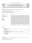 Declining chilling and its impact on temperate perennial crops