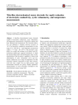 Thin-film electrochemical sensor electrode for rapid evaluation of