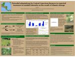 Potential adaptations by Central American farmers to expected