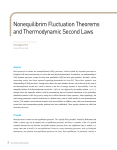 Nonequilibrim Fluctuation Theorems and Thermodynamic