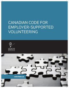 CANADIAN CODE FOR EMPLOYER