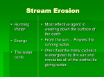 Stream Erosion