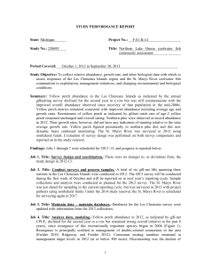 study performance report