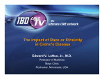 The Impact of Race or Ethnicity in Crohn`s Disease