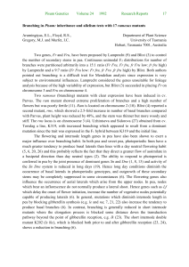 Pisum Genetics Volume 24 1992 Research Reports