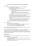 Cheat Sheet for Reviewing Potentially Hazardous Biological Agent