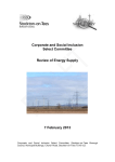 Committee Report - Energy Supply - Committees