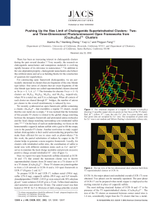 Pushing Up the Size Limit of Chalcogenide Supertetrahedral Clusters