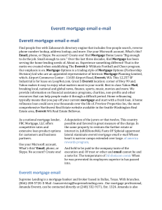 Everett mortgage email e-mail