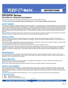 DPI/DPIS Series - Plast-O