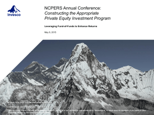 Constructing the Appropriate Private Equity Investment