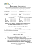exchange agreement - Magellan Aviation Group