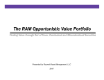 The RAM Opportunistic Value Portfolio
