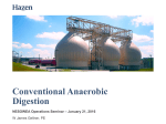Conventional Anaerobic Digestion