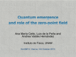 Quantum emergence and role of the zero-point field