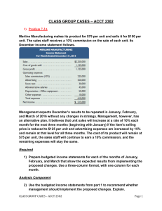 class group cases – acct 2302