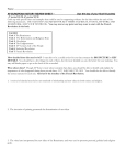 Name: AP EUROPEAN HISTORY REVIEW SHEET – Due the day of