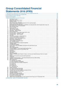 Group Consolidated Financial Statements 2016 (IFRS)