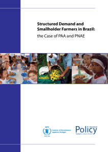 Structured Demand and Smallholder Farmers in Brazil: the