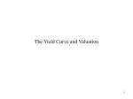 Lecture 2 The Valuation of Debt Securities