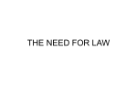 THE NEED FOR LAW - hrsbstaff.ednet.ns.ca