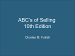 ABC`s of Selling 10th Edition