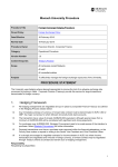 Foreign Exchange Hedge Aust Procedures