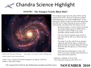 PowerPoint - Chandra X