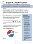 Montshire Advisors` Federal Home Loan Bank Program White Paper