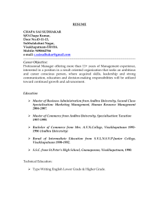 resume - Navayuga Group