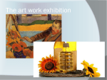 The art work exhibition