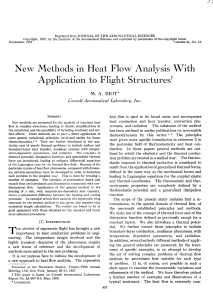 New Methods in Heat Flow Analysis With Application to