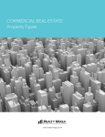 COMMERCIAL REAL ESTATE Property Types