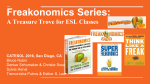 Freakonomics Series: A Treasure Trove for ESL Classes