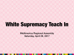 White Supremacy Teach In RA 2017 FINAL w/o Video