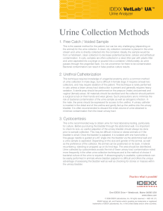 Urine Collection Methods
