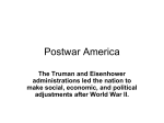 Chapter 27 Post War America