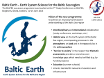 Projected Baltic Sea ecosystem changes in future climates