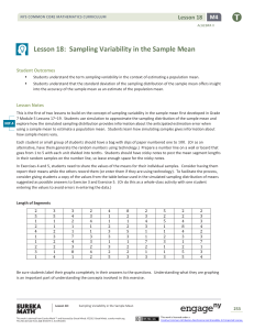 Algebra II Module 4, Topic C, Lesson 18: Teacher Version