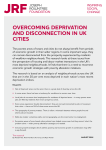 overcoming deprivation and disconnection in uk cities